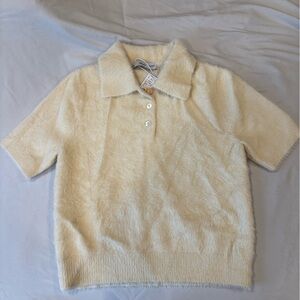 Mango Short-Sleeve Women's Sweater